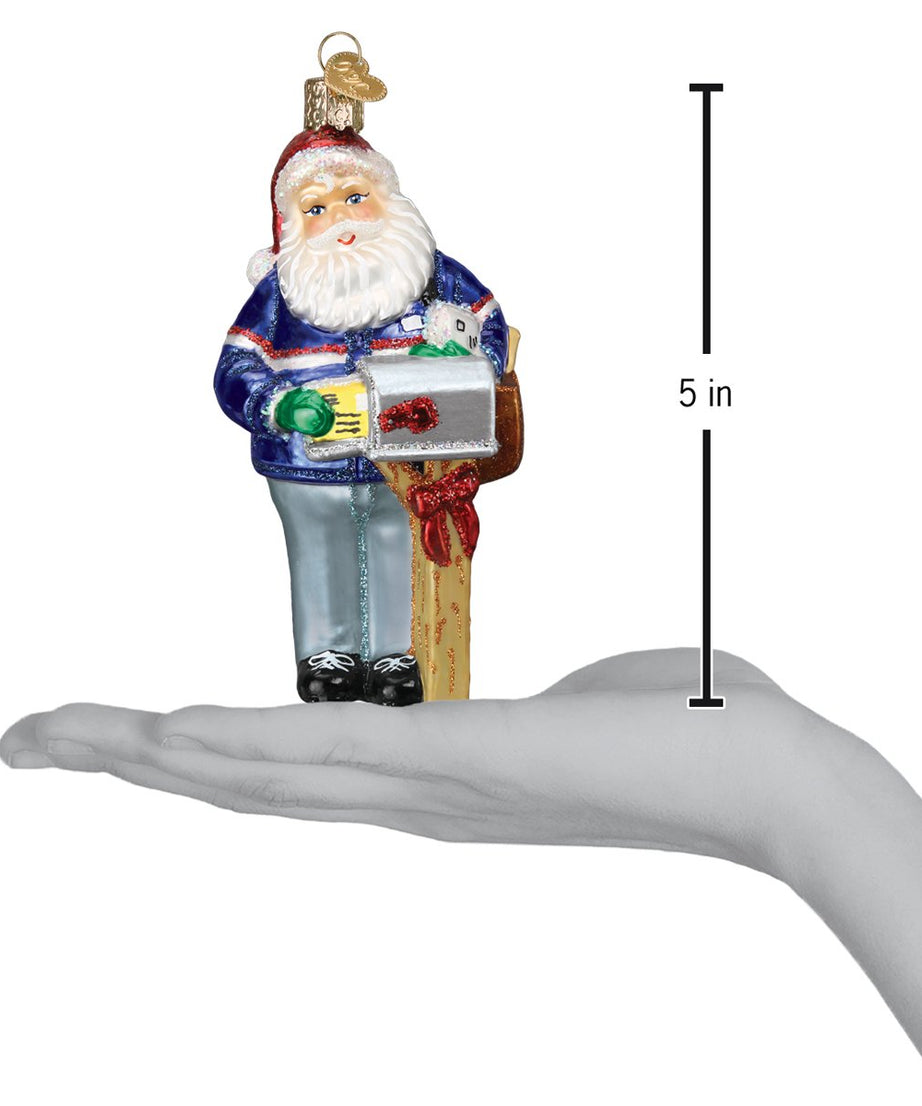 USPS Santa Ornament