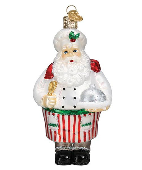 Chef Santa Ornament