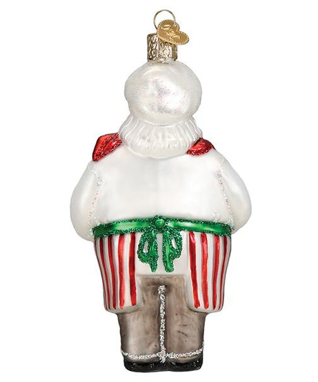 Chef Santa Ornament