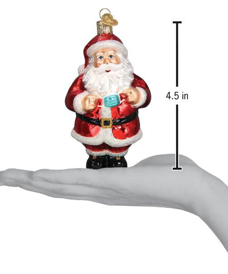 Santa Revealed Ornament