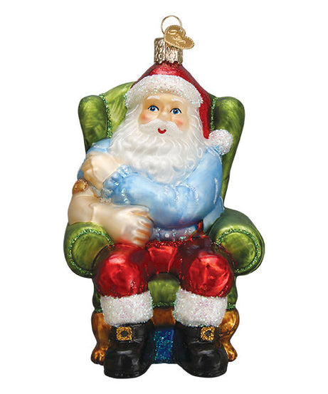 Santa Claus Vaccinated Ornament