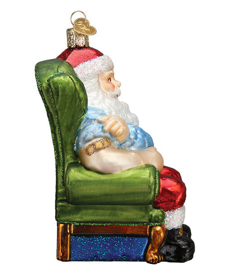 Santa Claus Vaccinated Ornament