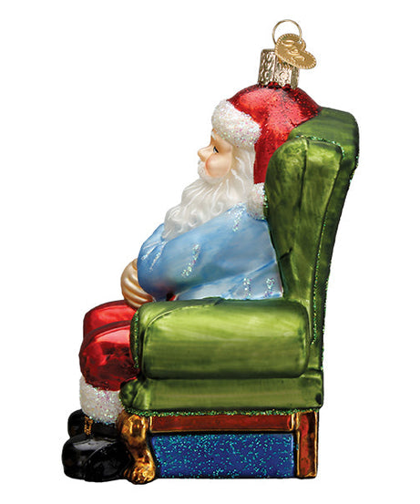 Santa Claus Vaccinated Ornament