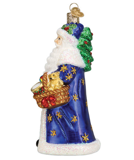 Regal Father Christmas Ornament