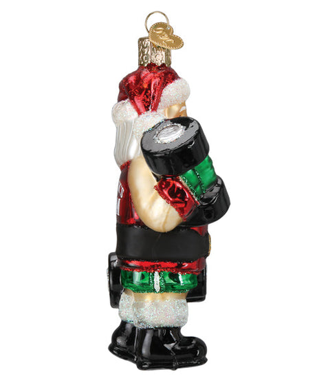 Bodybuilder Santa Ornament
