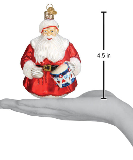 Norman Rockwell Iconic Santa Ornament
