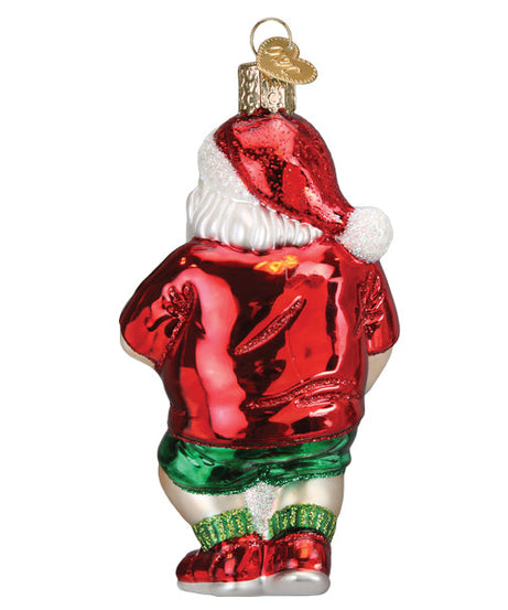 Pickleball Santa Ornament