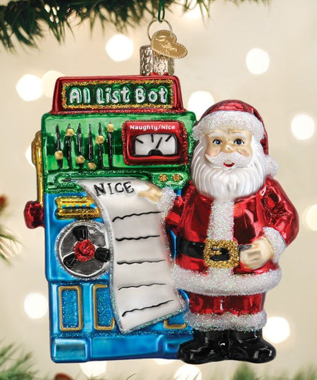 Santa's AI Bot Ornament