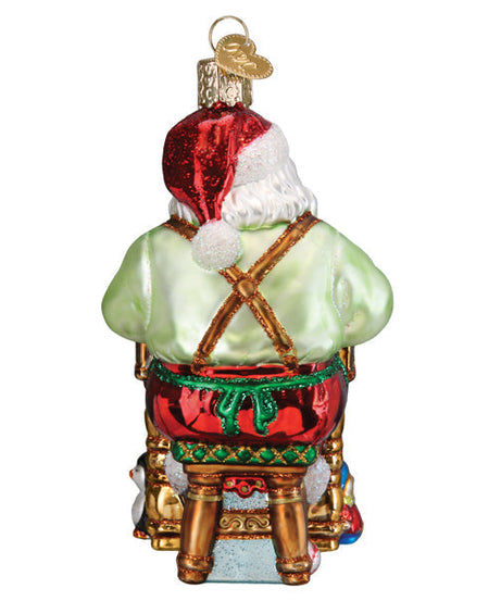Workshop Santa Ornament