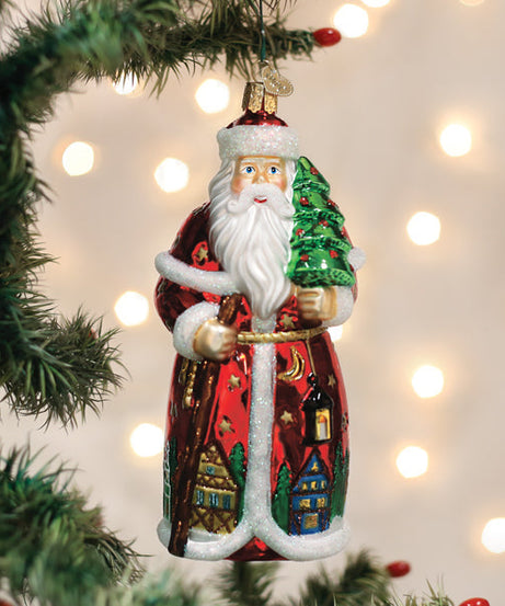German Santa Ornament