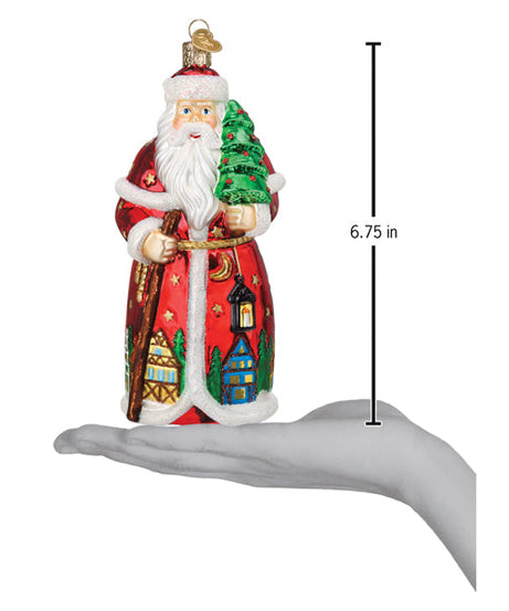 German Santa Ornament