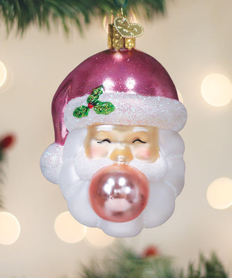 Bubblegum Papa Noel Ornament