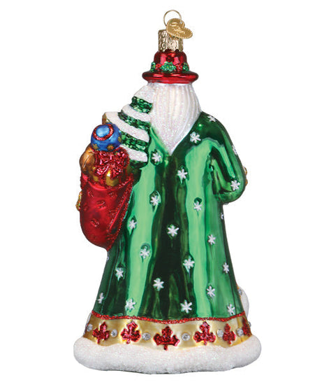 Canadian Santa Ornament