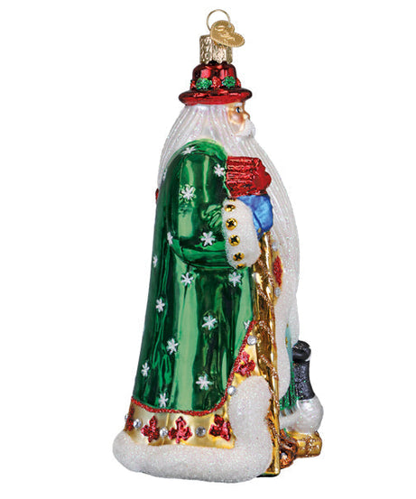 Canadian Santa Ornament