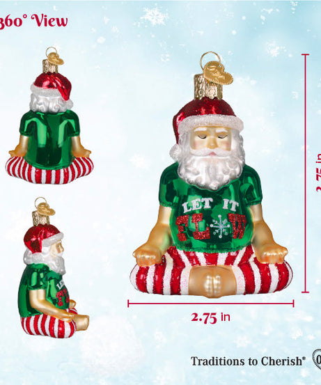 Zen-ta Claus Ornament