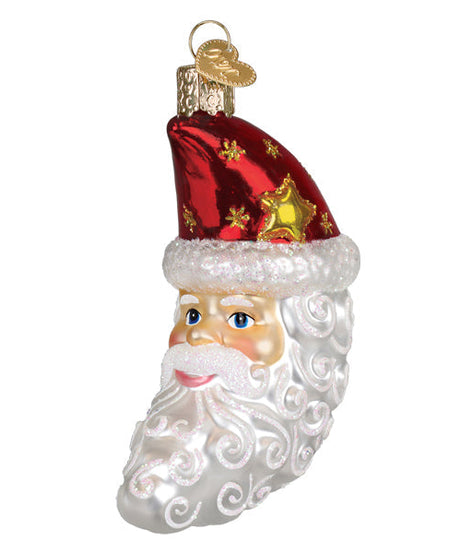 Santa Moon Face Ornament