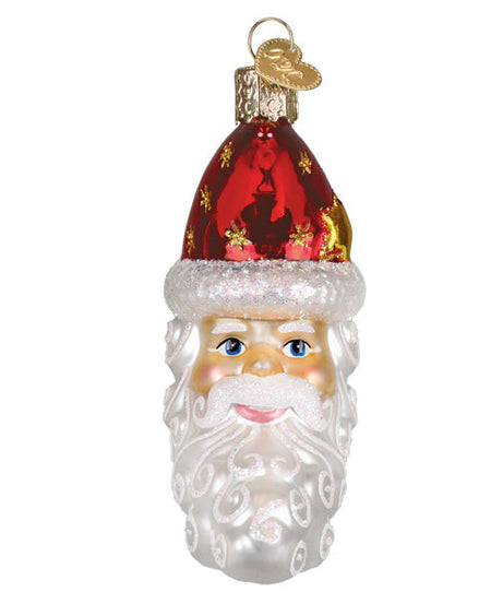 Santa Moon Face Ornament