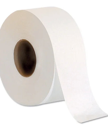 Pacific Blue® Jumbo Jr. Toilet Paper Rolls, 1-Ply, 2000-ft., 8 Rolls (13718) - Grazingbelles