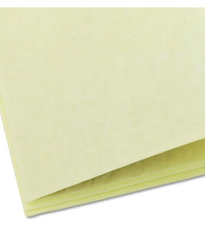 Brawny Dusting Cloths Quarterfold, 17 x 24, Unscented, Yellow, 50/Pack, 4 Packs/Carton (29616) - Grazingbelles
