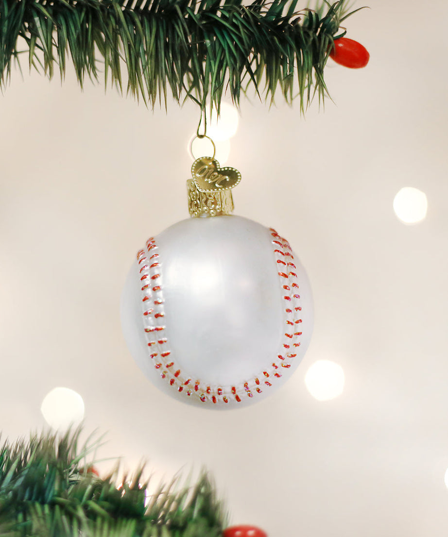 Baseball Christmas Ornament