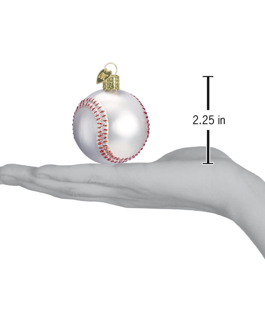 Baseball Christmas Ornament