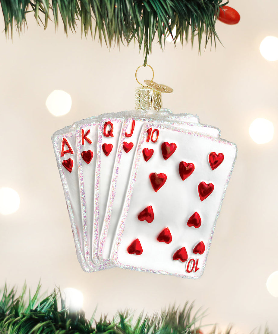 Royal Flush Ornament