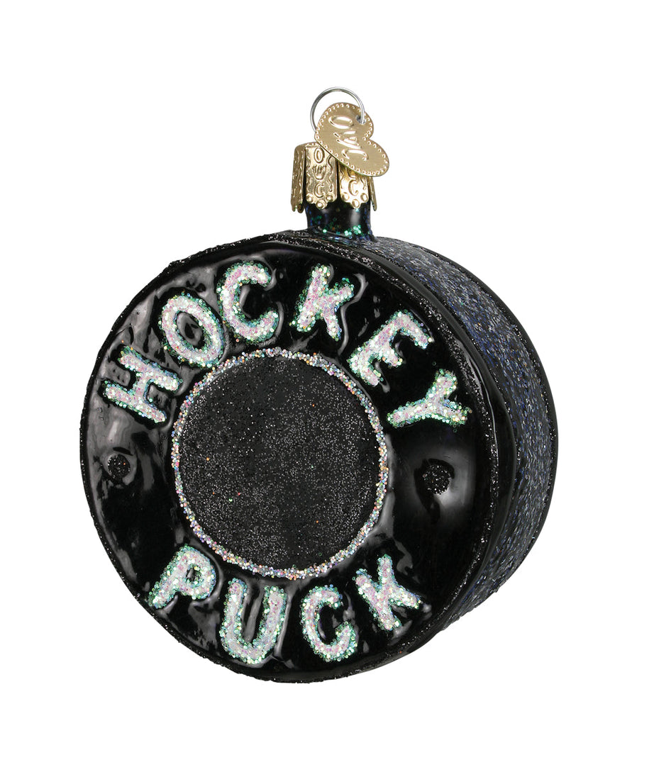 Hockey Puck Ornament