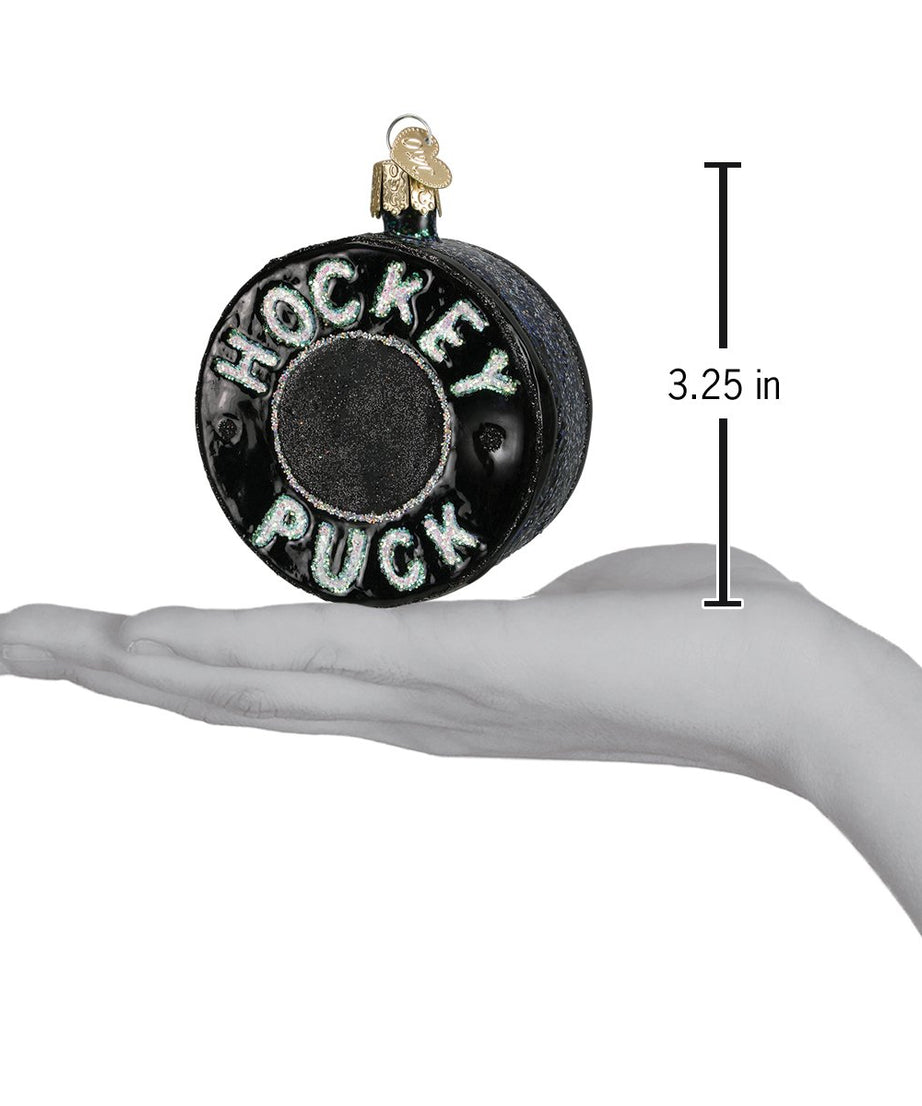 Hockey Puck Ornament