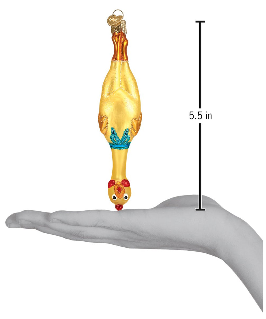 Rubber Chicken Ornament