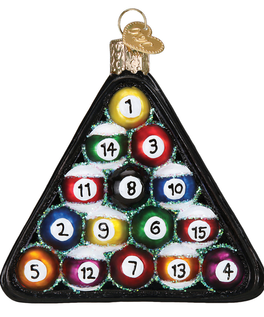 Billiard Balls Ornament