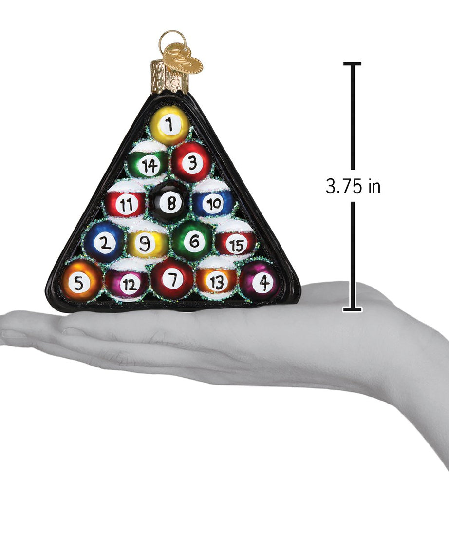 Billiard Balls Ornament