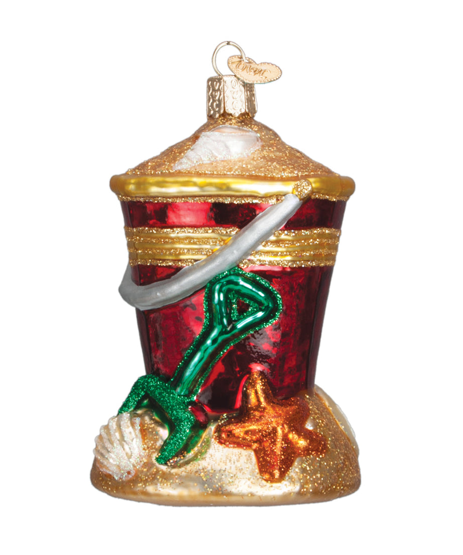 Beach Bucket Ornament