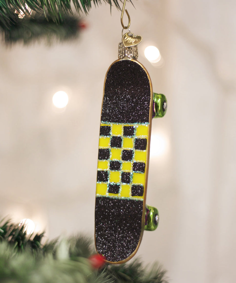 Skateboard Ornament