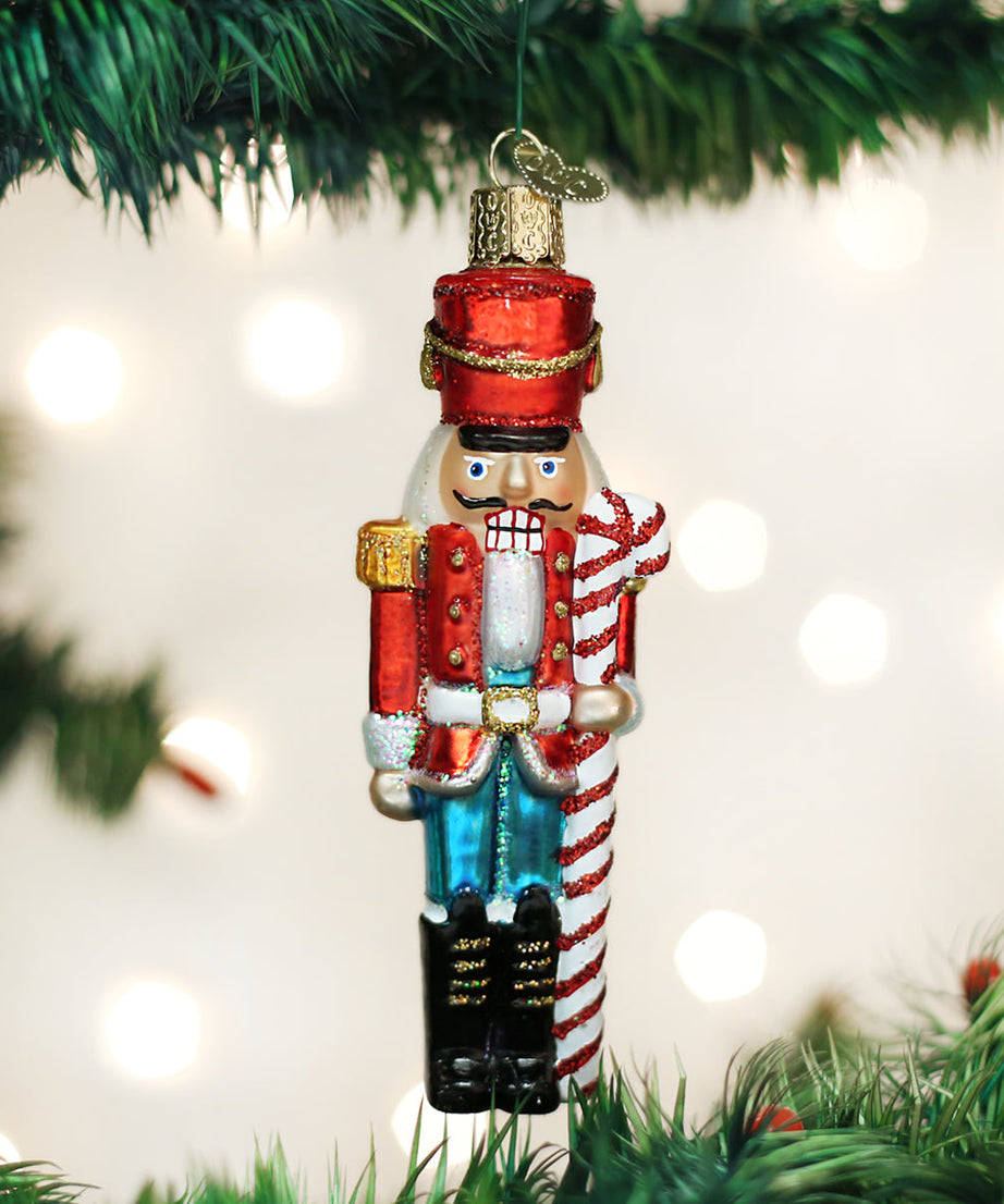 Peppermint Nutcracker Ornament