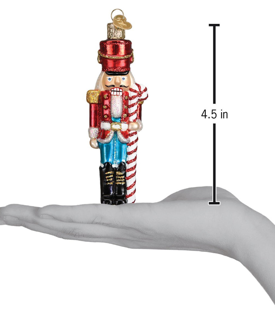 Peppermint Nutcracker Ornament