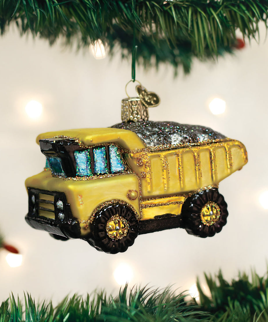 Toy Dump Truck Ornament
