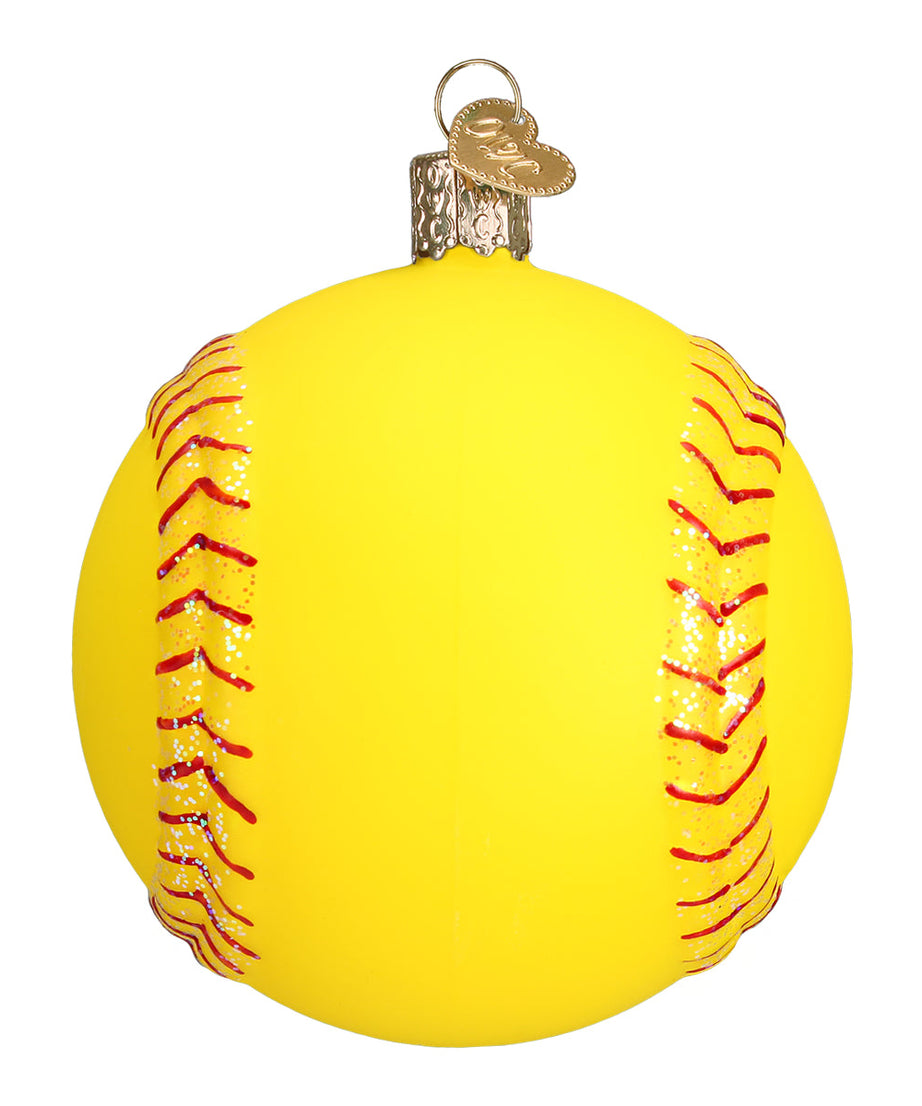 Softball Ornament