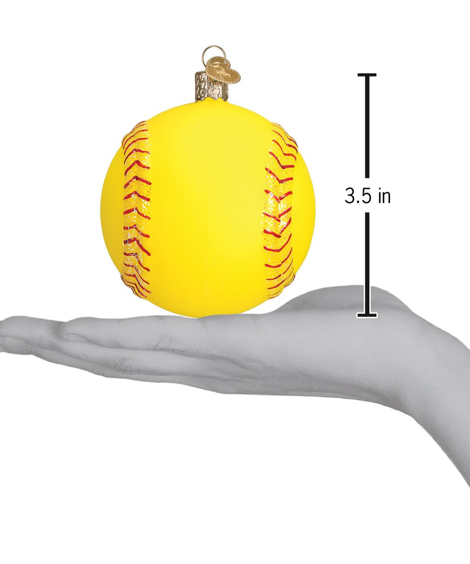 Softball Ornament