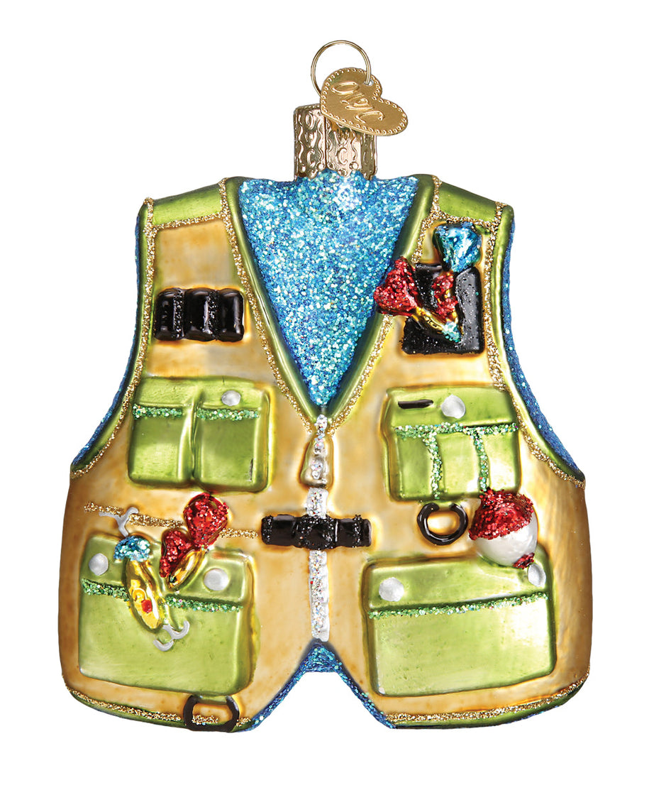 Fishing Vest Ornament