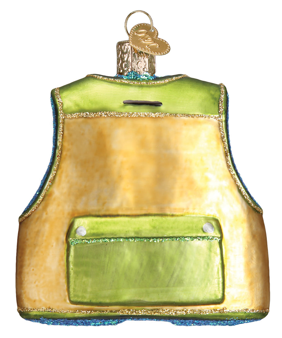 Fishing Vest Ornament