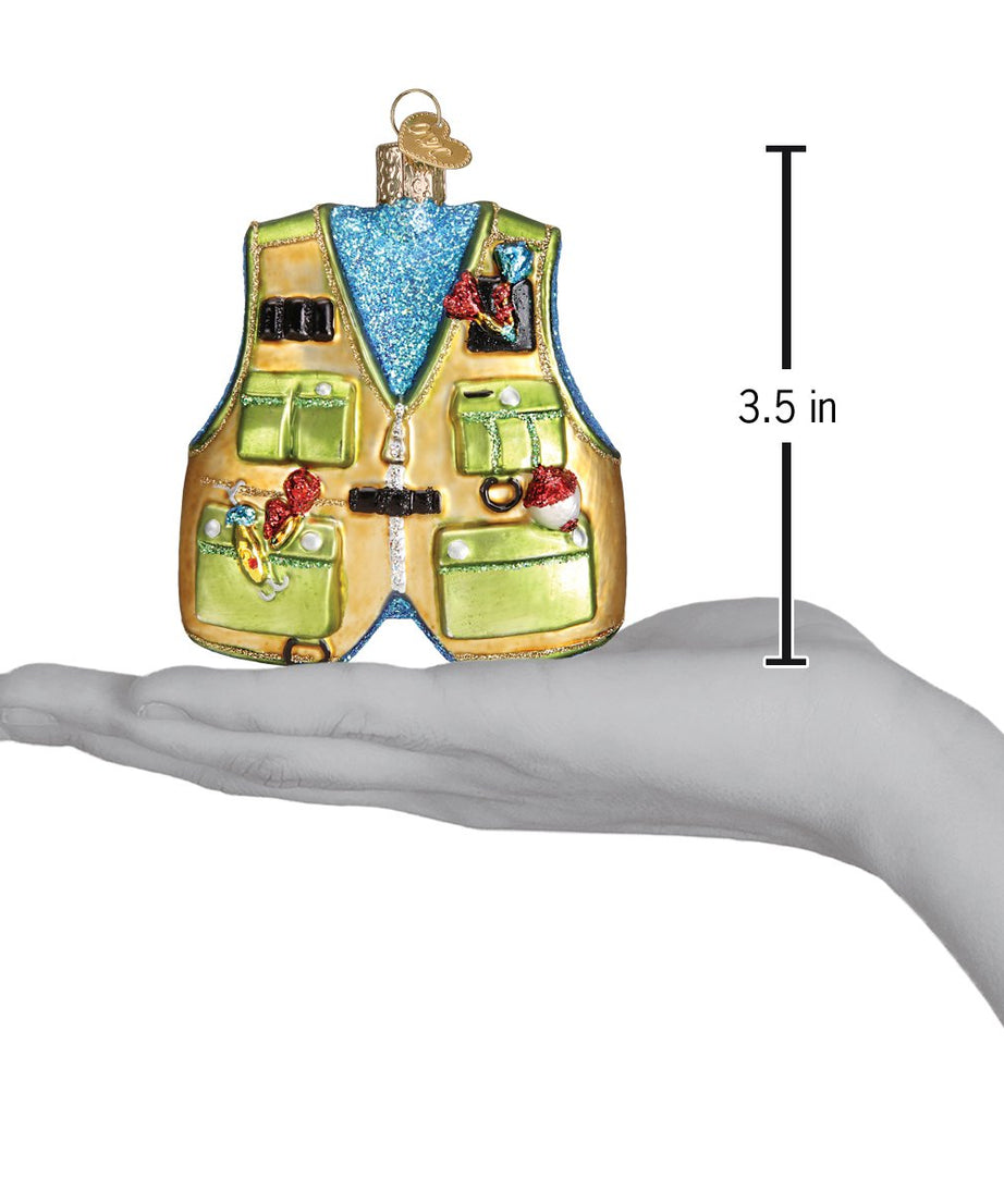 Fishing Vest Ornament
