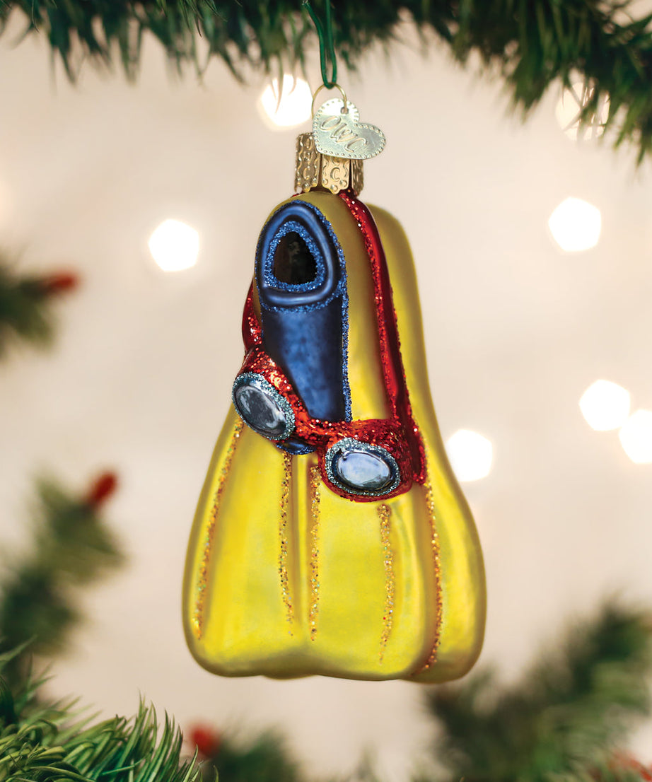 Swim Flippers Ornament