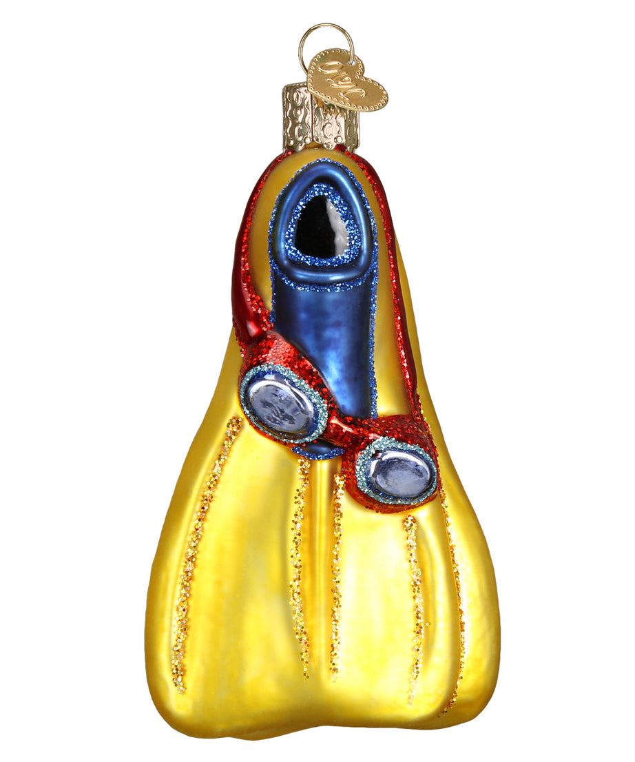 Swim Flippers Ornament