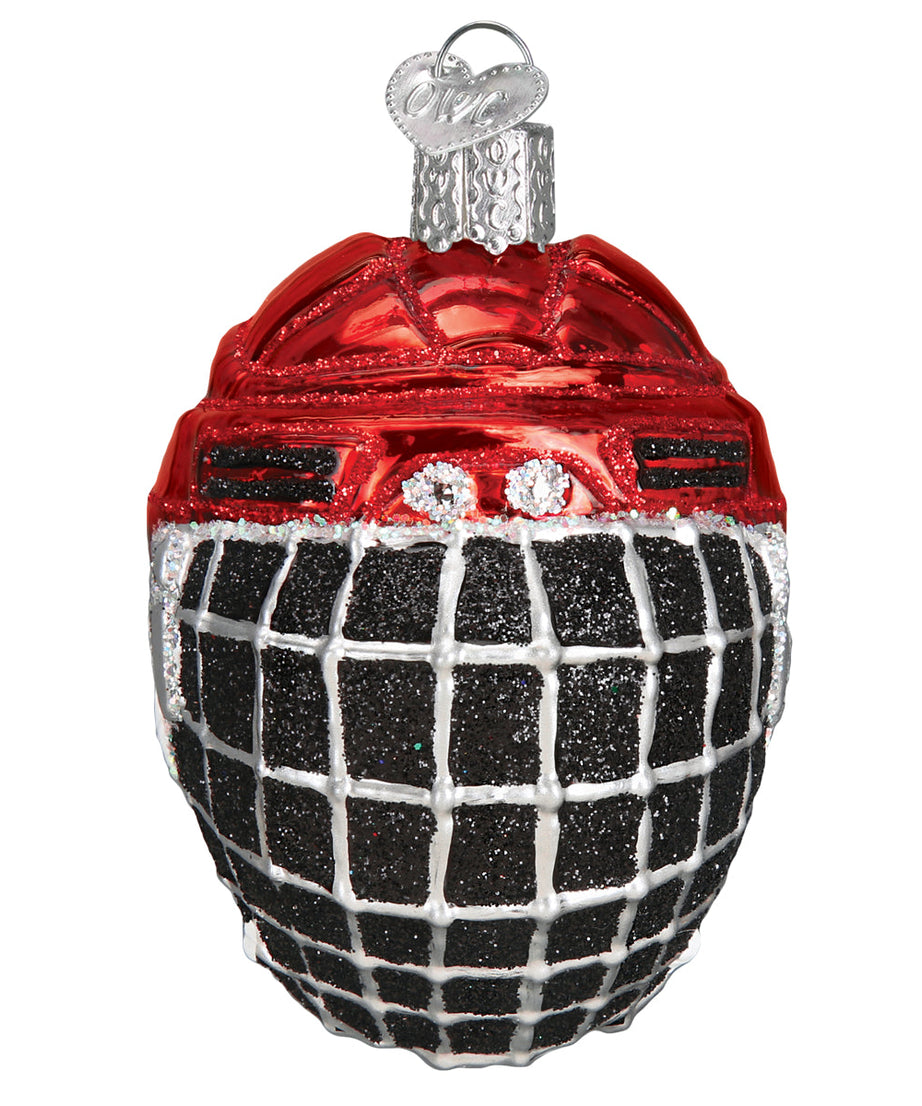 Hockey Helmet Ornament