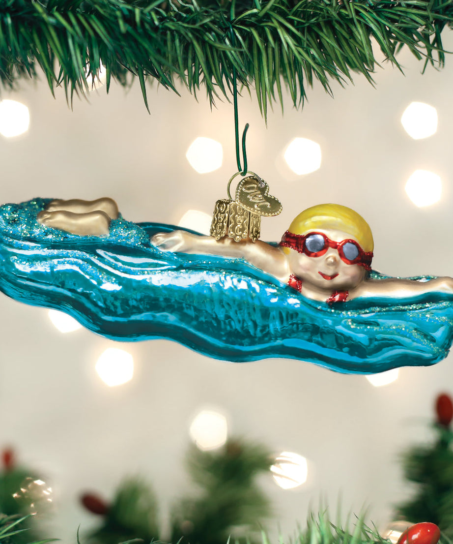 Swimming Ornament