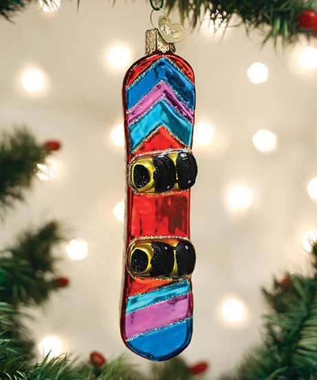 Snowboard Ornament