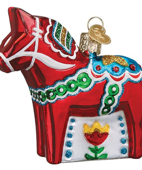 Swedish Dala Horse Ornament