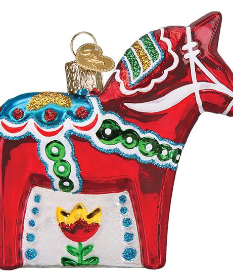 Swedish Dala Horse Ornament
