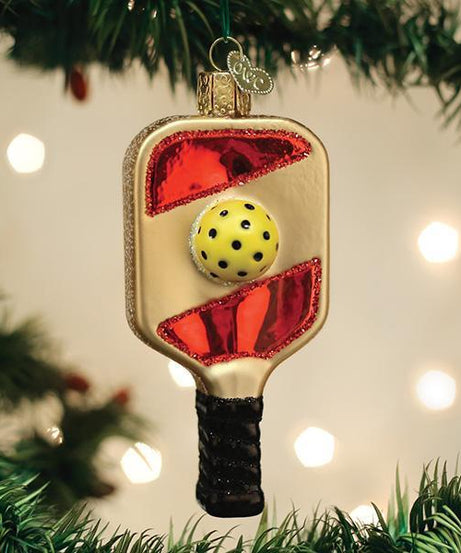 Pickleball Paddle Ornament