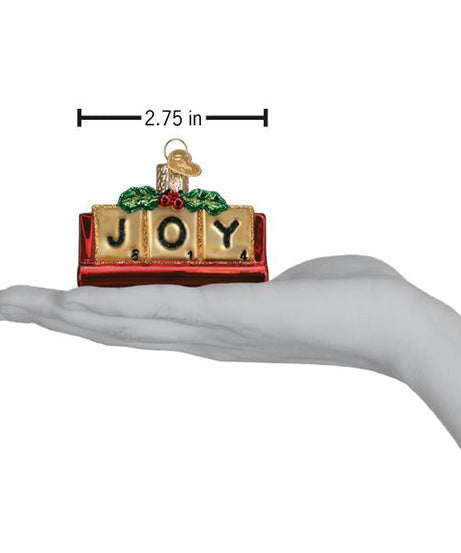 Joy Ornament